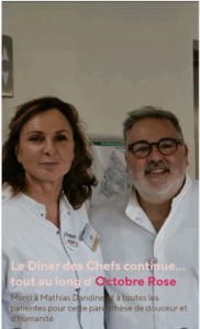 Premier Dîner des Chefs d’Octobre Rose 🎗️